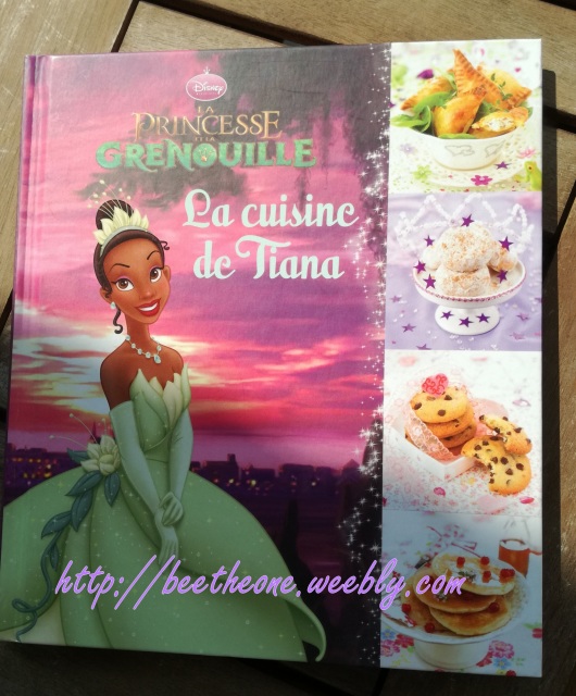 Livre de cuisine Disney La Cuisine de Tiana - comme neuf